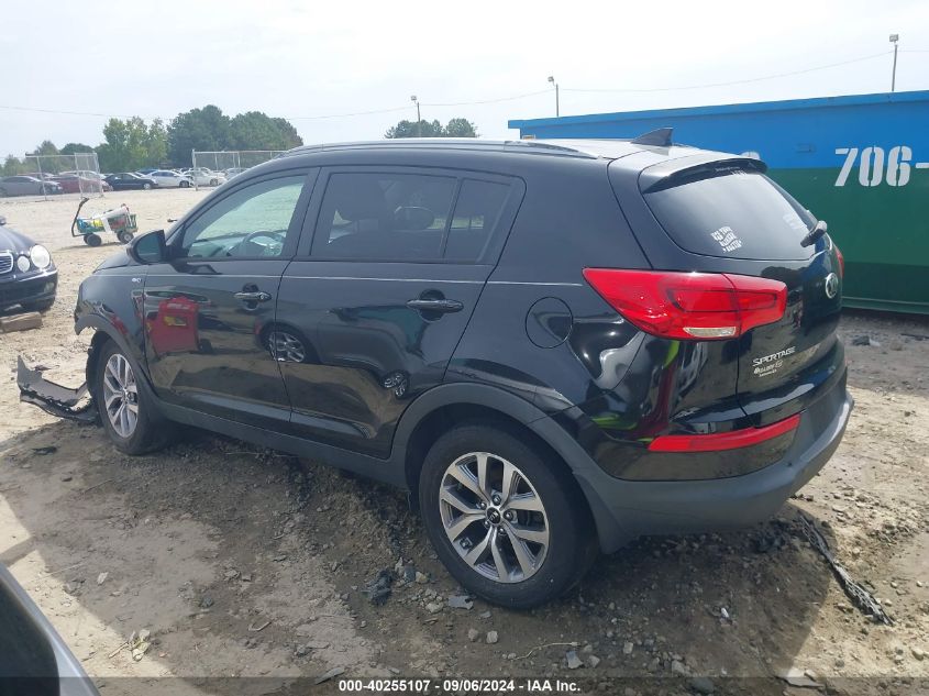 2015 Kia Sportage Lx VIN: KNDPBCAC1F7768489 Lot: 40255107