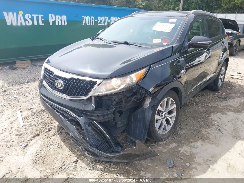 2015 Kia Sportage Lx VIN: KNDPBCAC1F7768489 Lot: 40255107