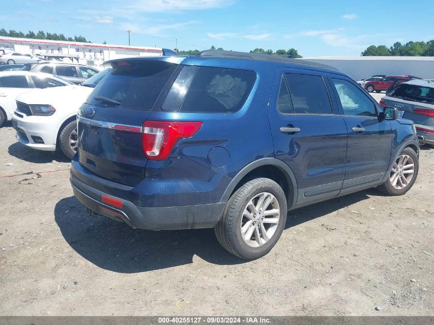 2016 Ford Explorer VIN: 1FM5K7B82GGB59434 Lot: 40255127