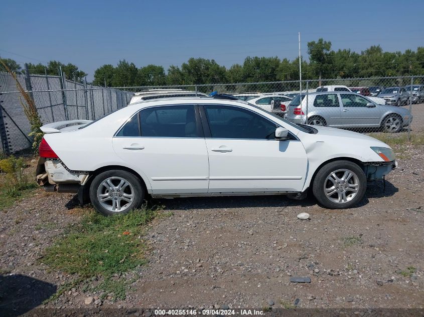 2007 Honda Accord Ex VIN: 1HGCM56717A092521 Lot: 40255146