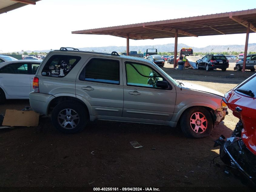 2005 Ford Escape Limited VIN: 1FMCU94125KD99588 Lot: 40255161