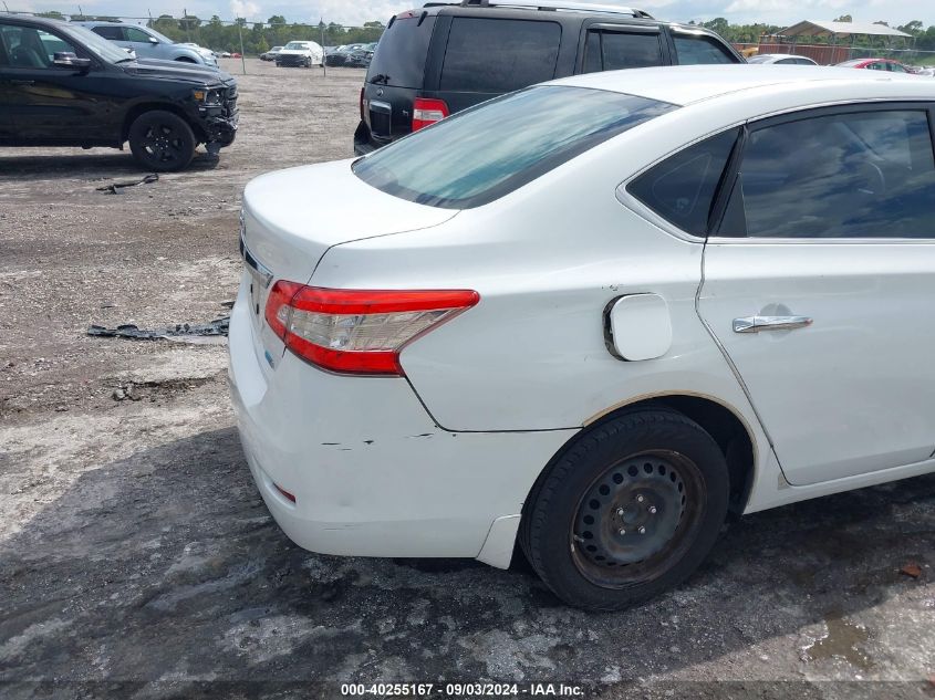 2014 Nissan Sentra S VIN: 3N1AB7APXEY283607 Lot: 40255167