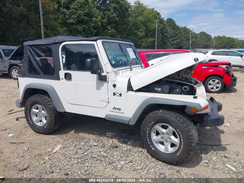 2006 Jeep Wrangler X VIN: 1J4FA39S06P728893 Lot: 40255214