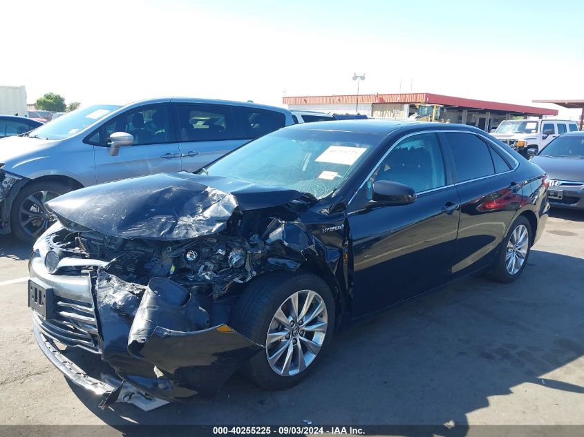 2017 Toyota Camry Hybrid Xle VIN: 4T1BD1FK0HU216670 Lot: 40255225