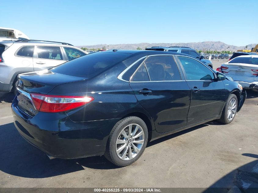 2017 Toyota Camry Hybrid Xle VIN: 4T1BD1FK0HU216670 Lot: 40255225