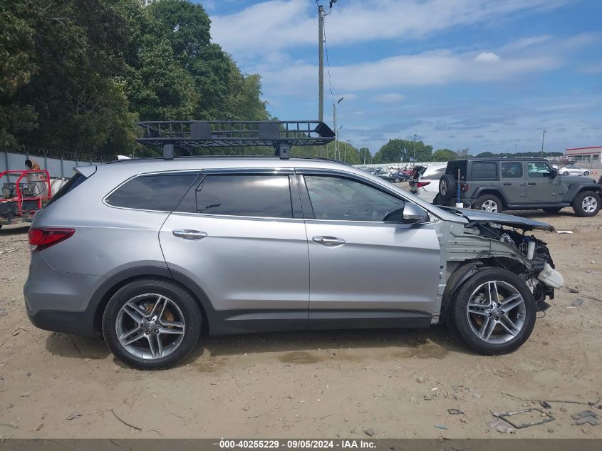 2017 Hyundai Santa Fe Se Ultimate VIN: KM8SRDHF2HU222635 Lot: 40255229