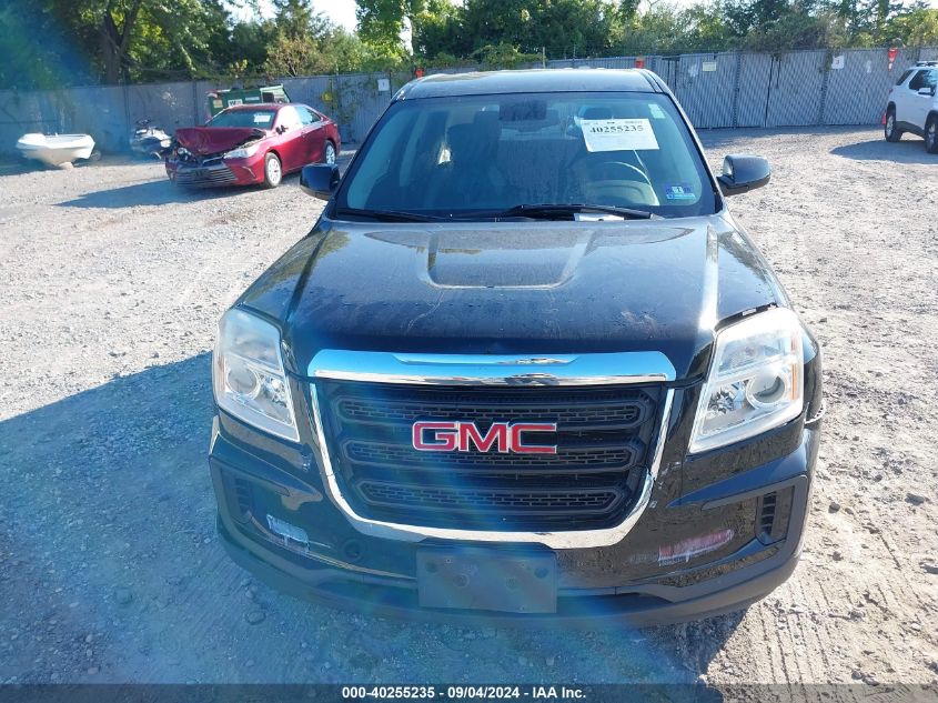 2017 GMC Terrain Sle VIN: 2GKALMEK3H6275804 Lot: 40255235