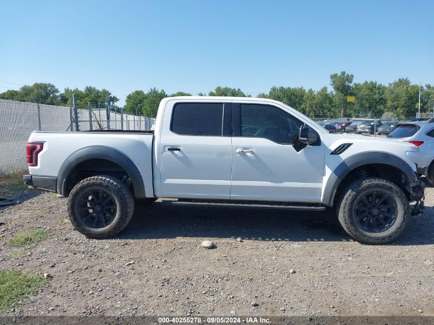 2018 Ford F150 Raptor VIN: 1FTFW1RG6JFC78964 Lot: 40255278