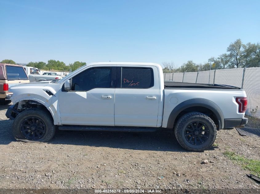 2018 Ford F150 Raptor VIN: 1FTFW1RG6JFC78964 Lot: 40255278