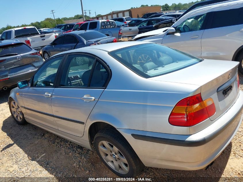 2003 BMW 325I VIN: WBAEV33433KL88015 Lot: 40255281