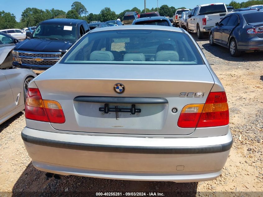 2003 BMW 325I VIN: WBAEV33433KL88015 Lot: 40255281