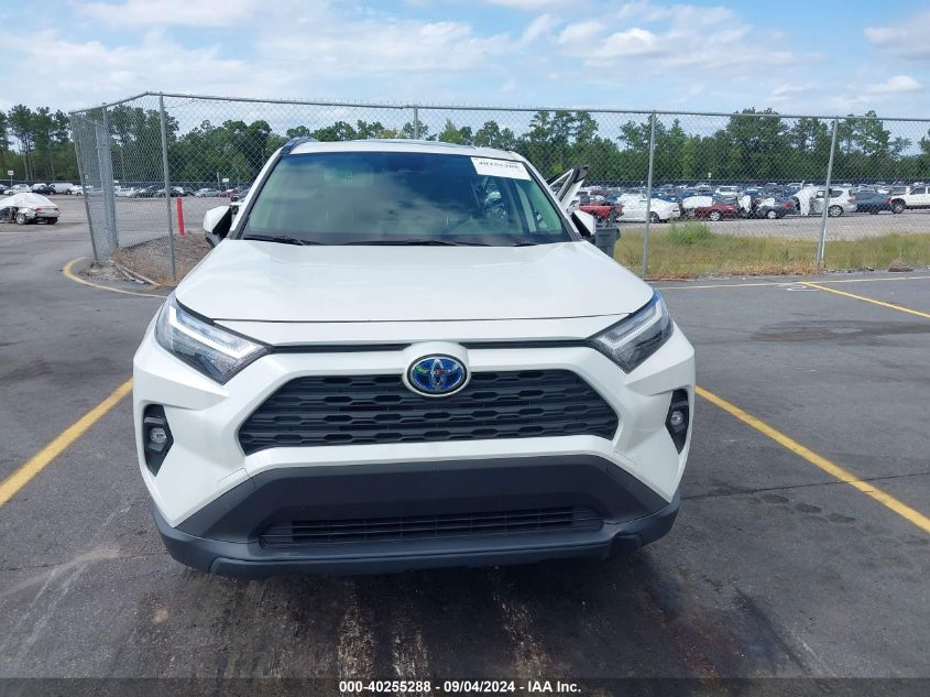 2022 Toyota Rav4 Hybrid Xle Premium VIN: JTMB6RFVXND068384 Lot: 40255288