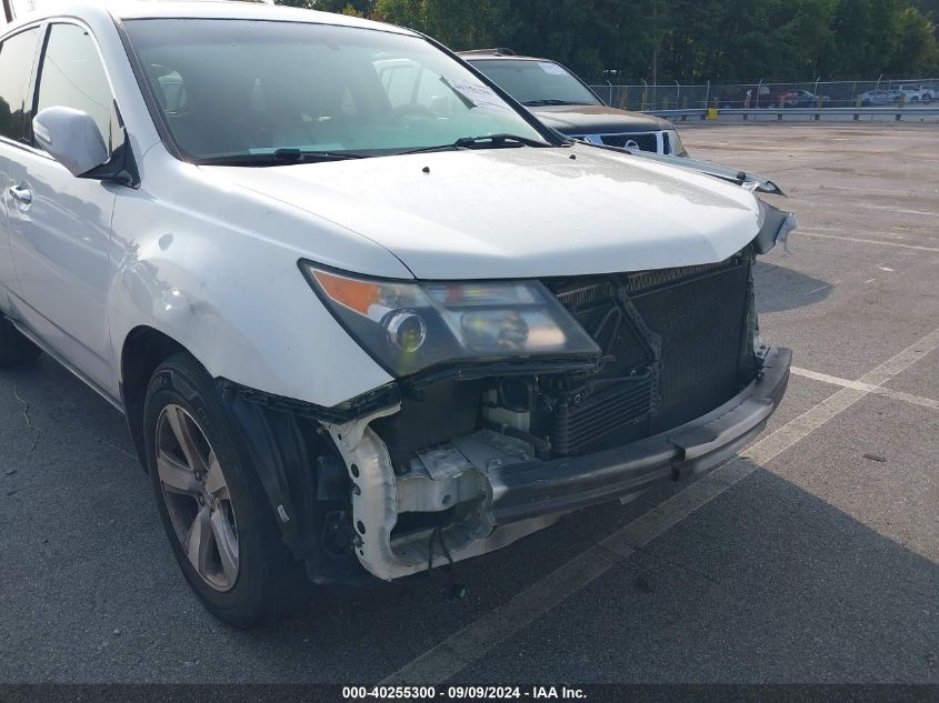 2013 Acura Mdx Technology Package VIN: 2HNYD2H31DH519555 Lot: 40255300