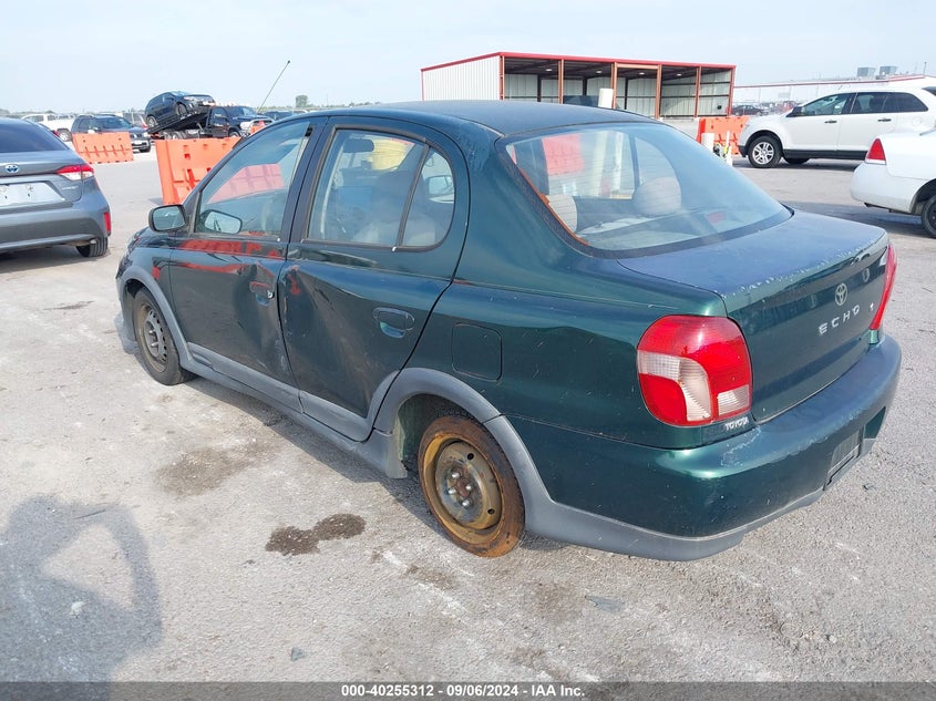 2000 Toyota Echo VIN: JTDBT1239Y0062036 Lot: 40255312