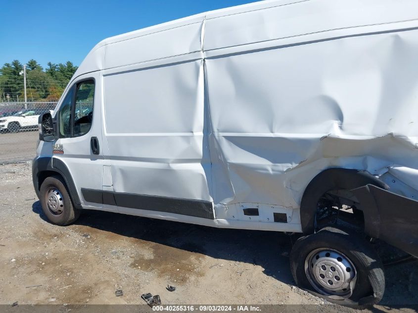 2022 Ram Promaster 3500 Cargo Van High Roof 159 Wb Ext VIN: 3C6MRVJG9NE114696 Lot: 40255316