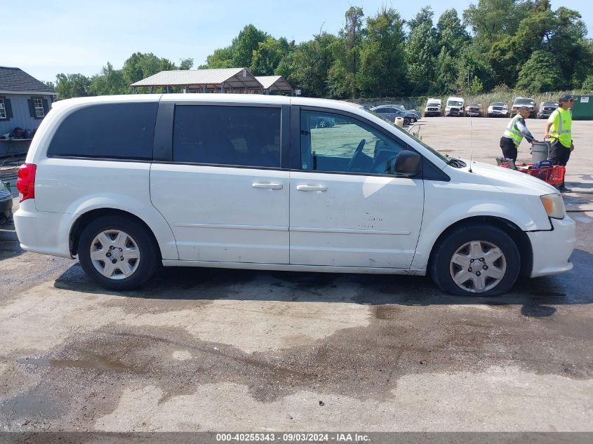 2013 Dodge Grand Caravan Se VIN: 2C4RDGBG8DR506007 Lot: 40255343