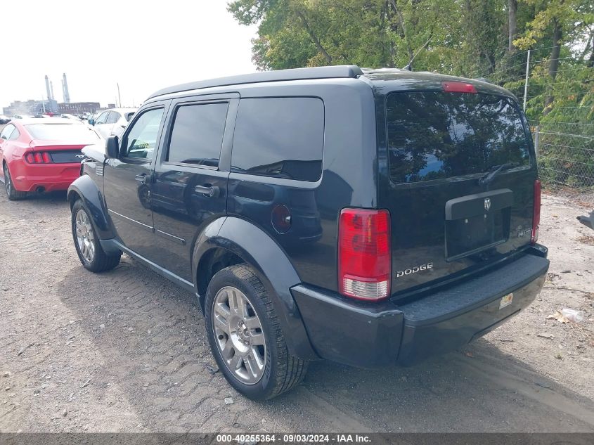 2011 Dodge Nitro Heat VIN: 1D4PT4GK1BW602736 Lot: 40255364