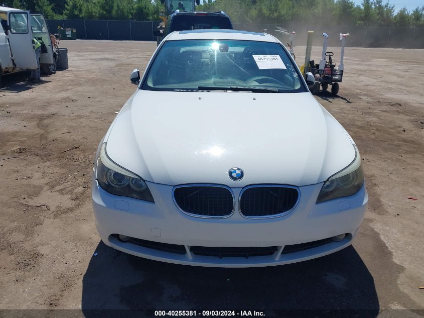 2004 BMW 530I VIN: WBANA73564B063985 Lot: 40255381