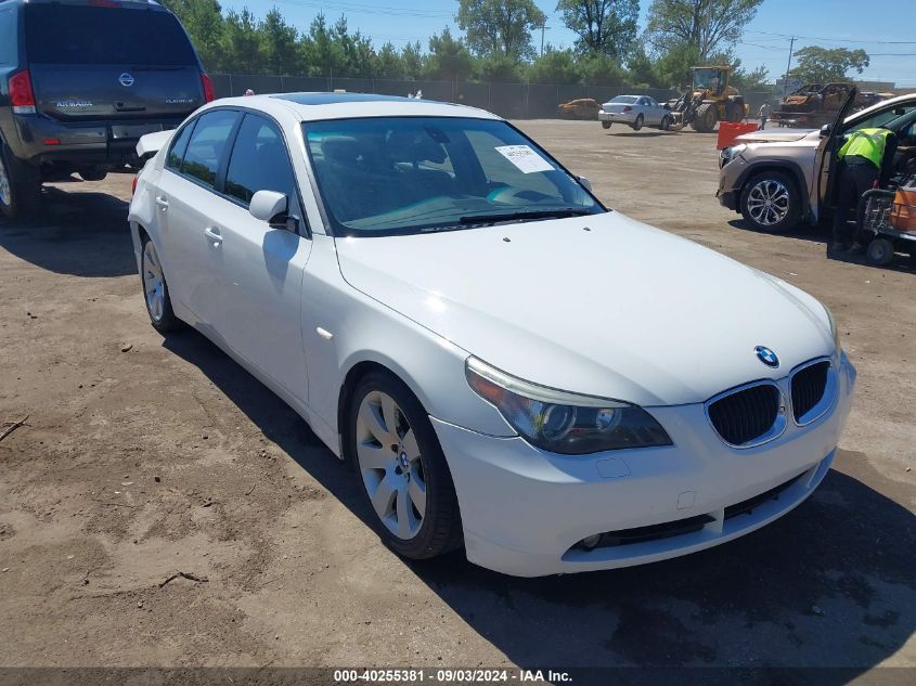 2004 BMW 530I VIN: WBANA73564B063985 Lot: 40255381