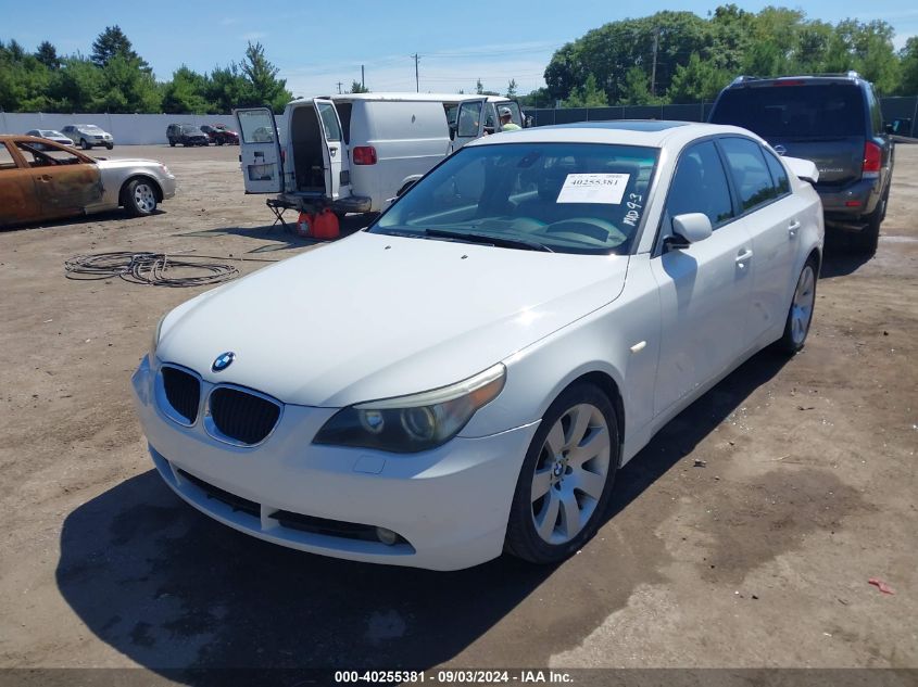 2004 BMW 530I VIN: WBANA73564B063985 Lot: 40255381