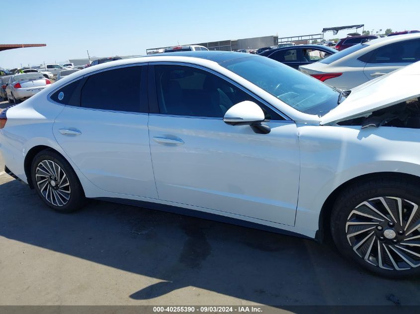 2023 Hyundai Sonata Hybrid Limited VIN: KMHL54JJ8PA059858 Lot: 40255390