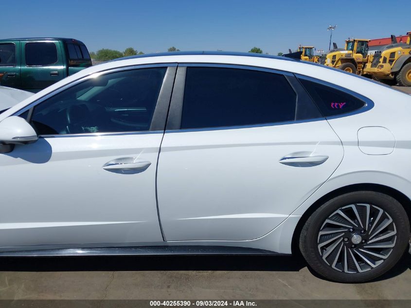 2023 Hyundai Sonata Hybrid Limited VIN: KMHL54JJ8PA059858 Lot: 40255390