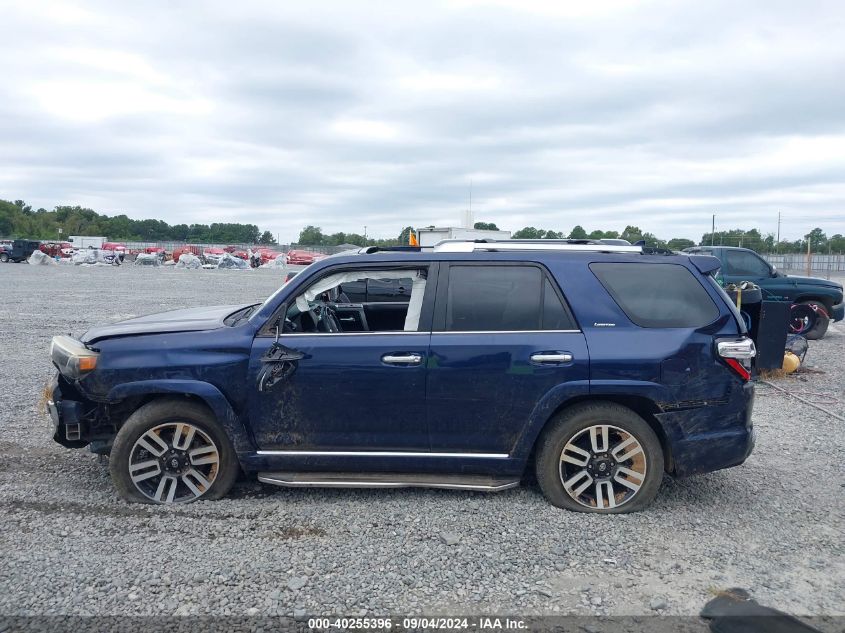 2016 Toyota 4Runner Limited VIN: JTEZU5JR2G5127010 Lot: 40255396