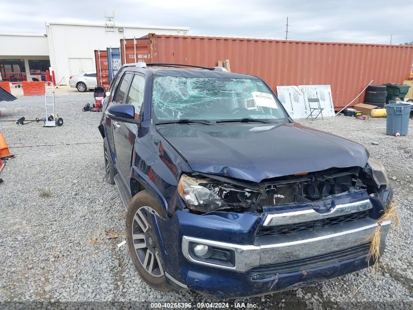 2016 Toyota 4Runner Limited VIN: JTEZU5JR2G5127010 Lot: 40255396