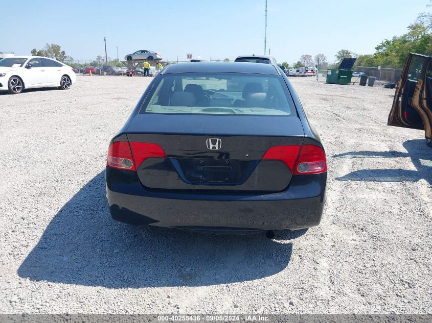 2008 Honda Civic Sdn Lx VIN: 1HGFA16578L018488 Lot: 40255436