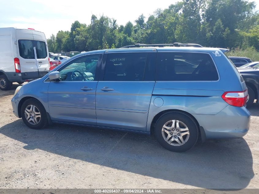 2007 Honda Odyssey Ex-L VIN: 5FNRL38797B103575 Lot: 40255437