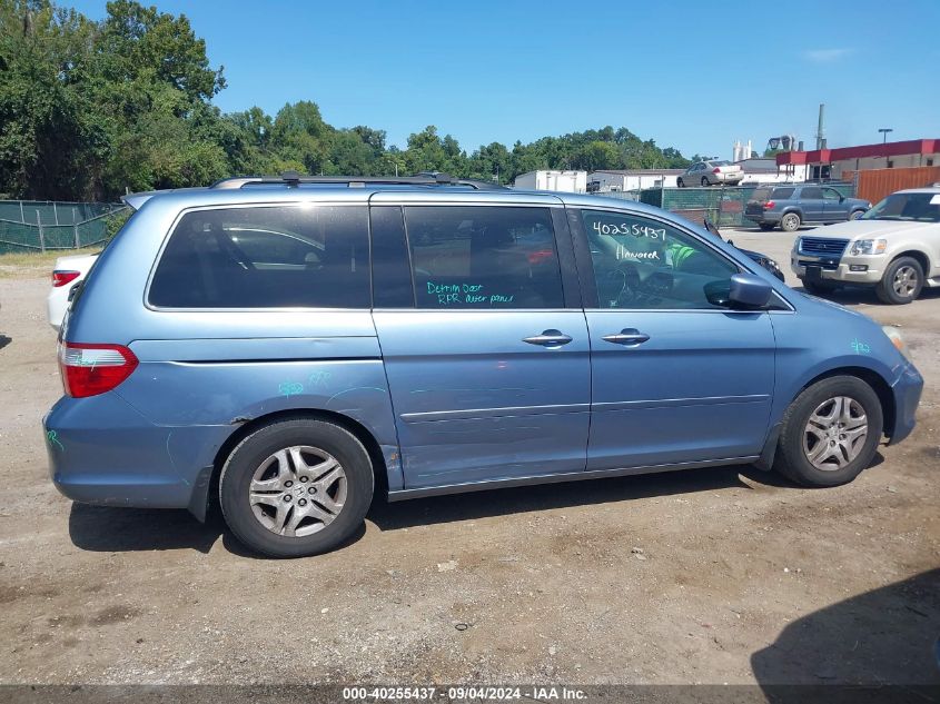 2007 Honda Odyssey Ex-L VIN: 5FNRL38797B103575 Lot: 40255437