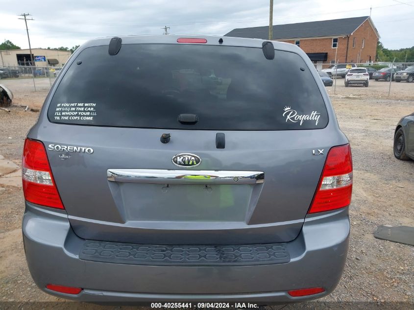 2008 Kia Sorento Lx Base VIN: KNDJD735485801649 Lot: 40255441