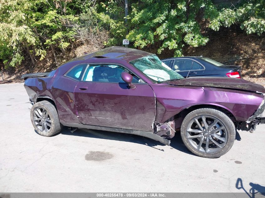 2022 Dodge Challenger Gt Awd VIN: 2C3CDZKG7NH172341 Lot: 40255478