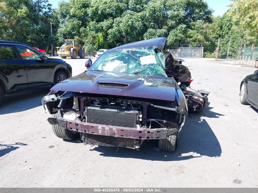 2022 Dodge Challenger Gt Awd VIN: 2C3CDZKG7NH172341 Lot: 40255478