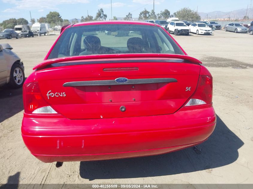 2000 Ford Focus Se VIN: 1FAFP3431YW384963 Lot: 40255509