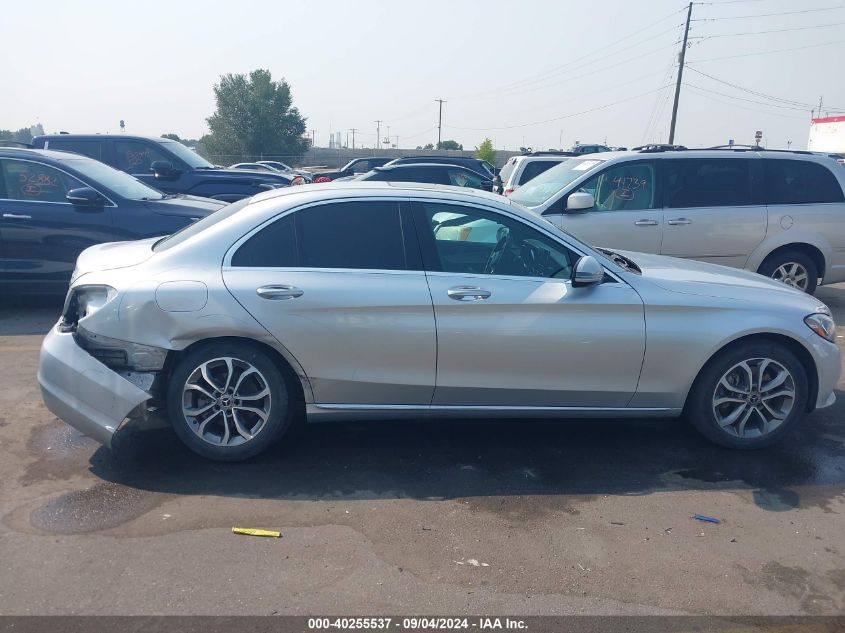 2018 Mercedes-Benz C 300 300 4Matic VIN: 55SWF4KB8JU242860 Lot: 40255537