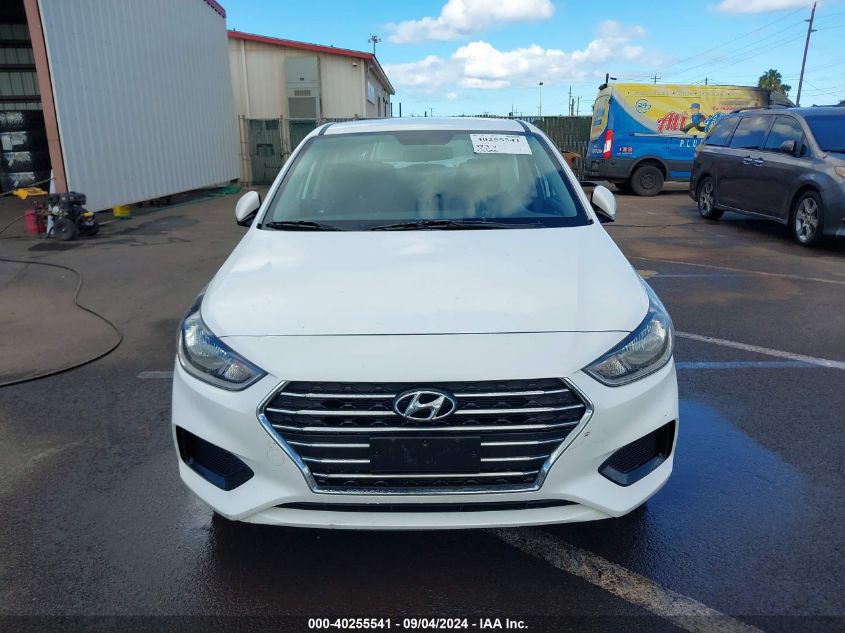 2020 Hyundai Accent Se VIN: 3KPC24A65LE106067 Lot: 40255541