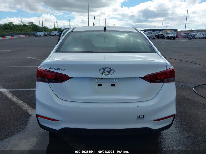 2020 Hyundai Accent Se VIN: 3KPC24A65LE106067 Lot: 40255541