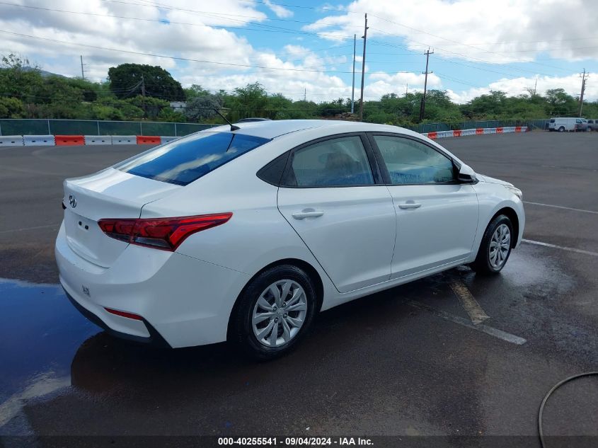 2020 Hyundai Accent Se VIN: 3KPC24A65LE106067 Lot: 40255541