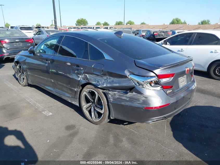 VIN 1HGCV1F3XKA024942 2019 HONDA ACCORD SPORT