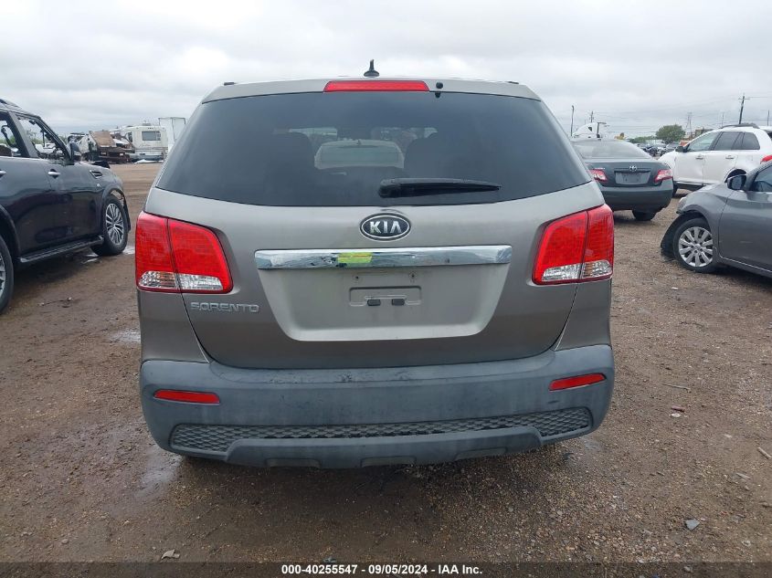 2013 Kia Sorento Lx VIN: 5XYKT3A11DG327466 Lot: 40255547