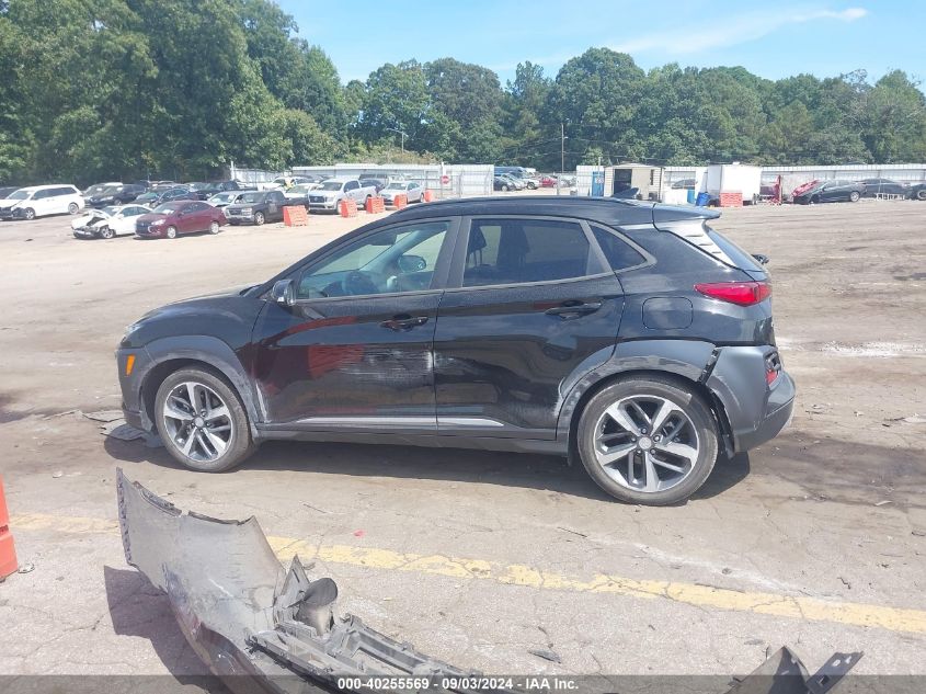 2020 Hyundai Kona Limited VIN: KM8K33A54LU453705 Lot: 40255569