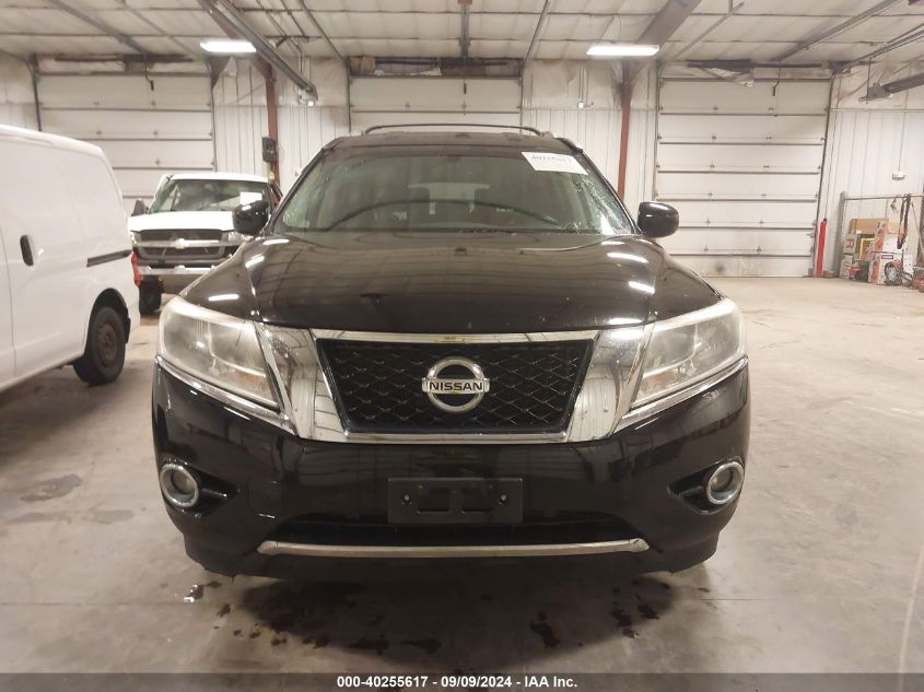 2013 Nissan Pathfinder Sl VIN: 5N1AR2MM0DC673776 Lot: 40255617