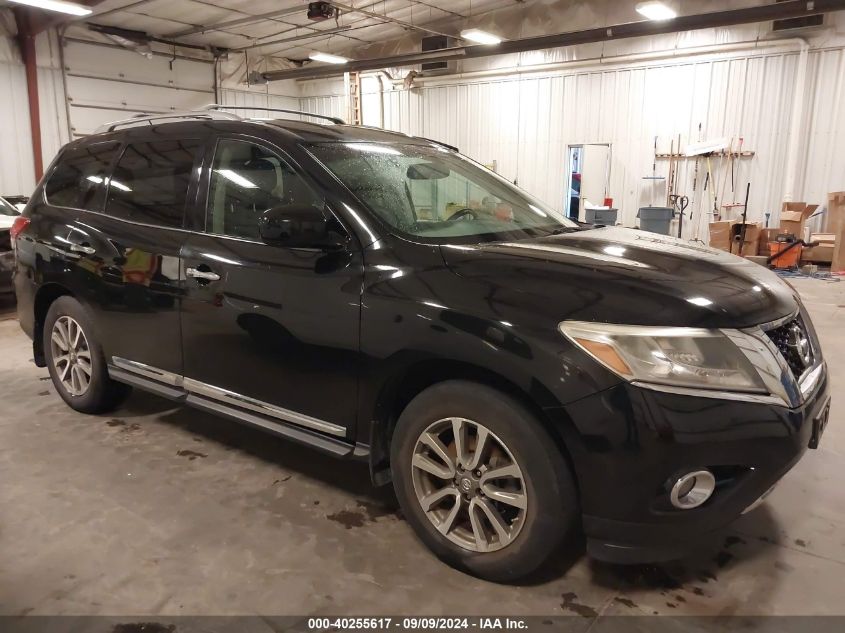 2013 Nissan Pathfinder Sl VIN: 5N1AR2MM0DC673776 Lot: 40255617