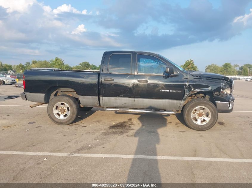 2003 Dodge Ram 2500 Slt/Laramie/St VIN: 3D7KU28D33G701475 Lot: 40255620