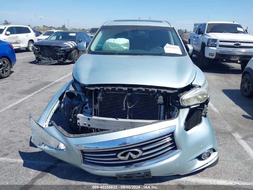 2013 Infiniti Jx35 VIN: 5N1AL0MM6DC325728 Lot: 40255632