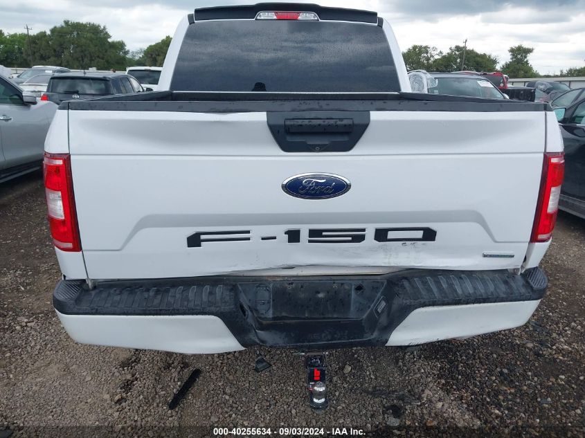 2018 Ford F-150 Xl VIN: 1FTEW1EP6JKC08325 Lot: 40255634