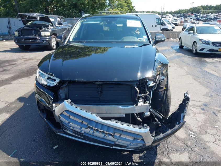 2018 Audi Q5 2.0T Premium/2.0T Tech Premium VIN: WA1BNAFY1J2022943 Lot: 40255638