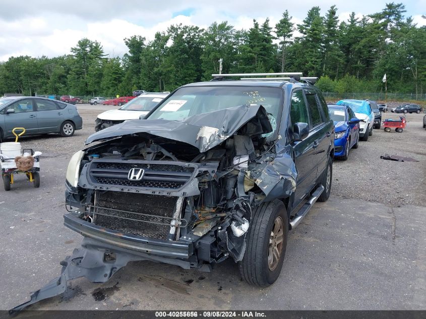 2HKYF18595H525124 2005 Honda Pilot Ex-L