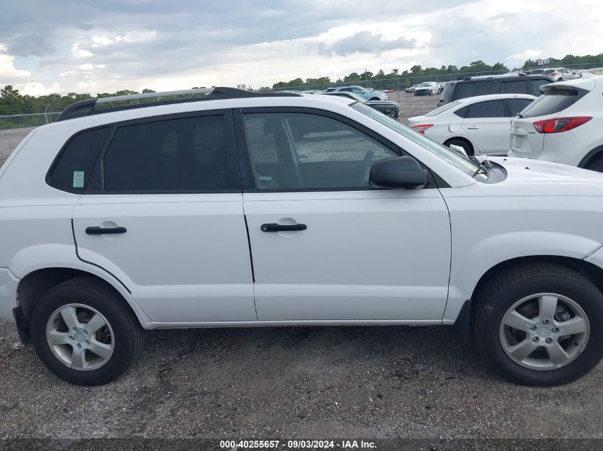 2007 Hyundai Tucson Gls VIN: KM8JM12B07U568938 Lot: 40255657